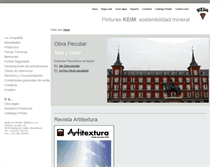 Tablet Screenshot of es.keimfarben.de